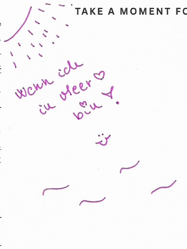 When I am in the sea! :)